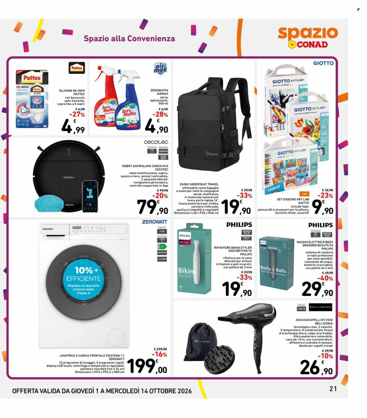 Volantino Spazio Conad - 1/10/2026 - 14/10/2026. Pagina 21