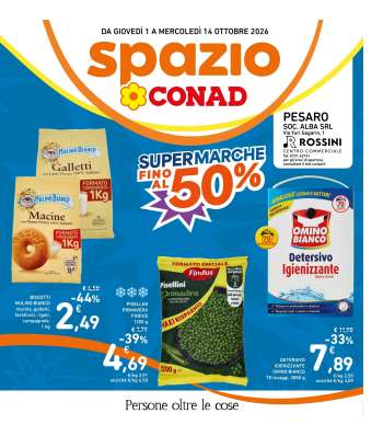 Volantino Spazio Conad - 1/10/2026 - 14/10/2026.