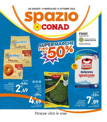 Volantino Spazio Conad - 1/10/2026 - 14/10/2026.