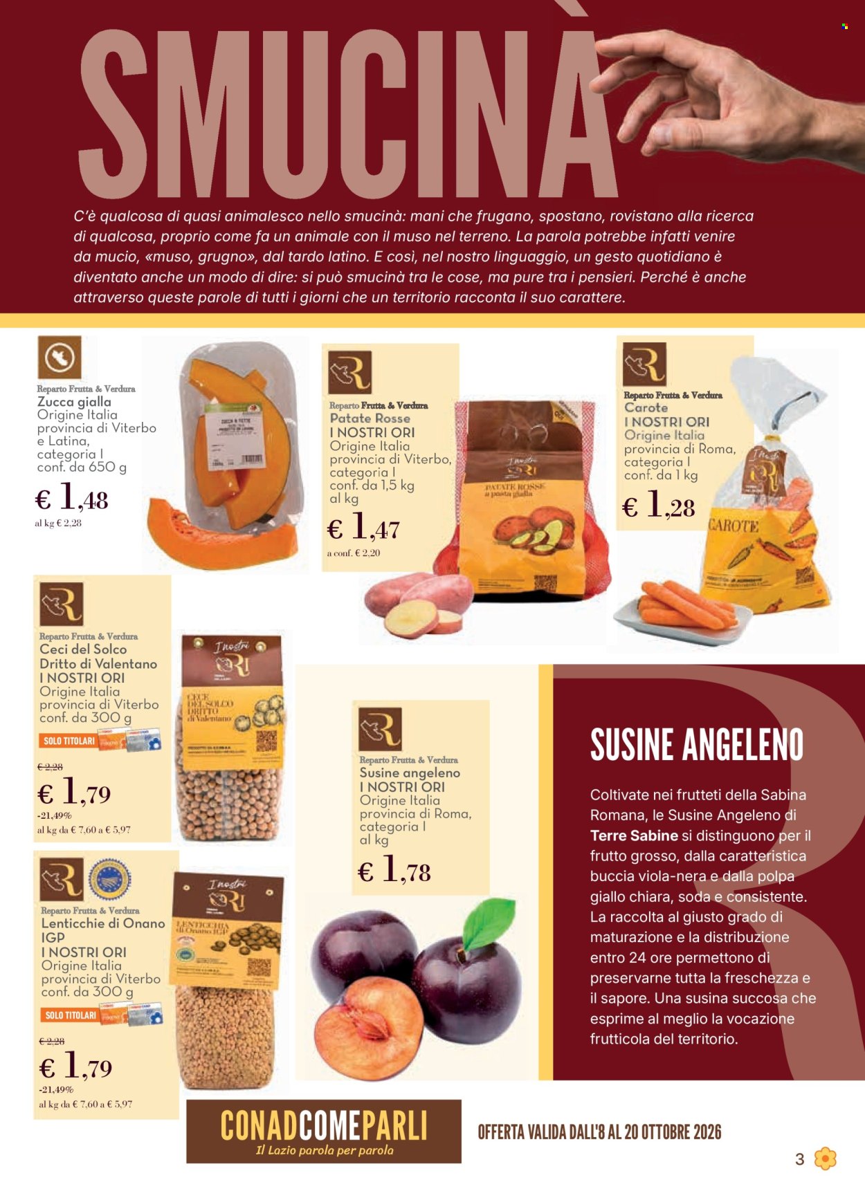 Volantino Conad - 8/10/2026 - 20/10/2026. Pagina 3
