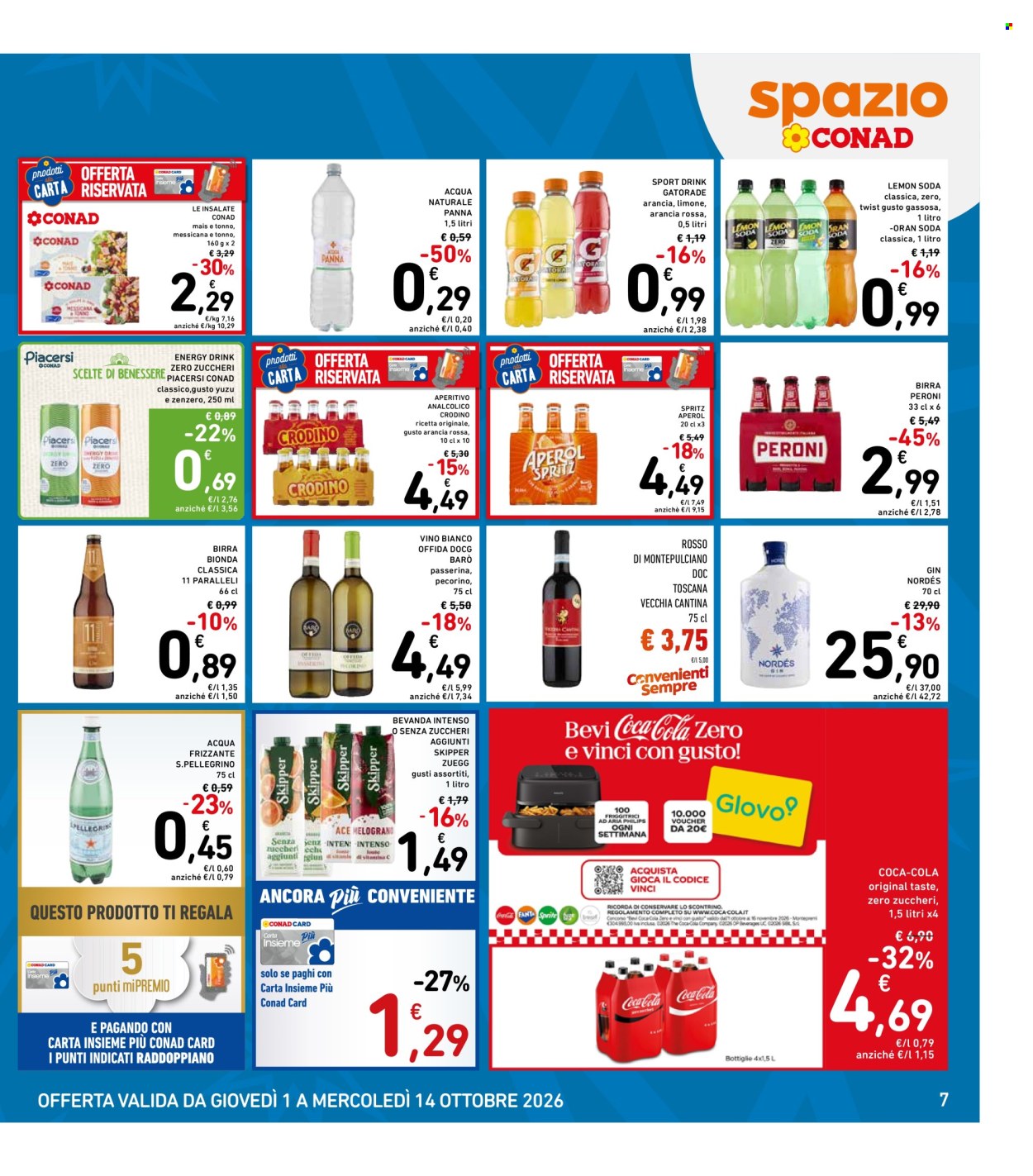 Volantino Spazio Conad - 1/10/2026 - 14/10/2026. Pagina 7
