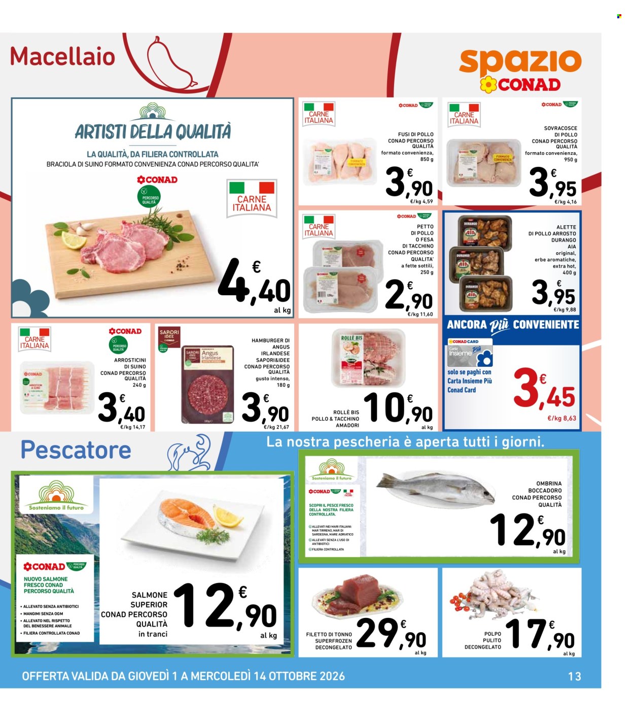 Volantino Spazio Conad - 1/10/2026 - 14/10/2026. Pagina 13