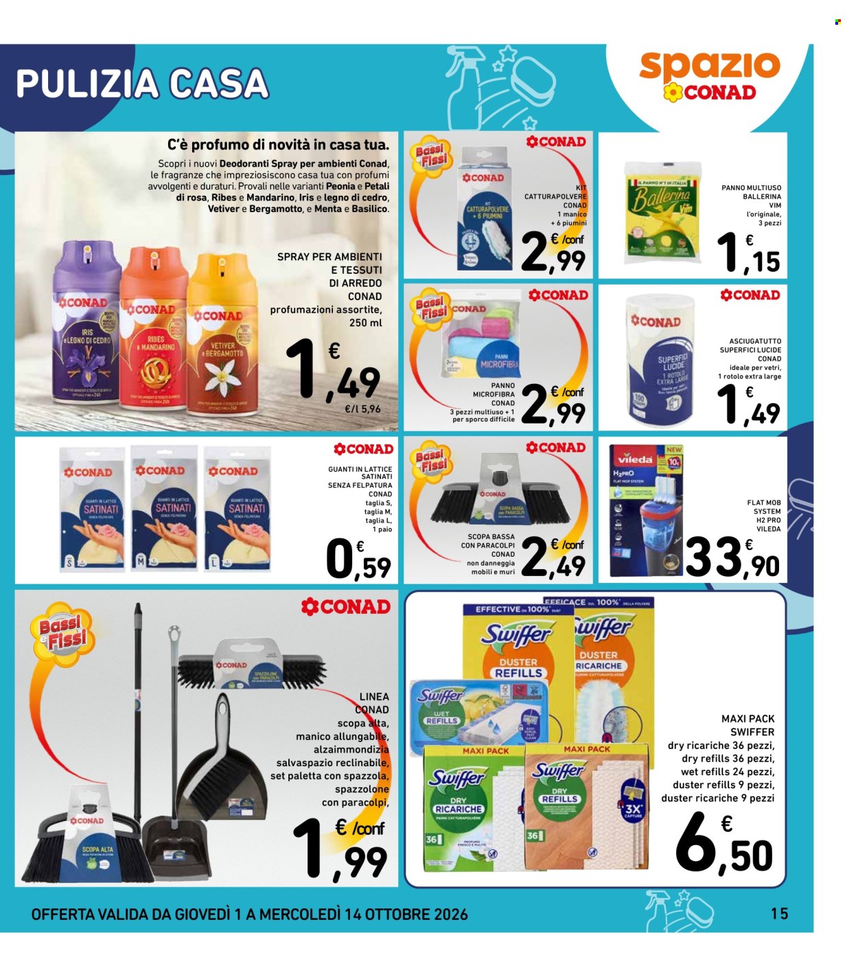 Volantino Spazio Conad - 1/10/2026 - 14/10/2026. Pagina 15