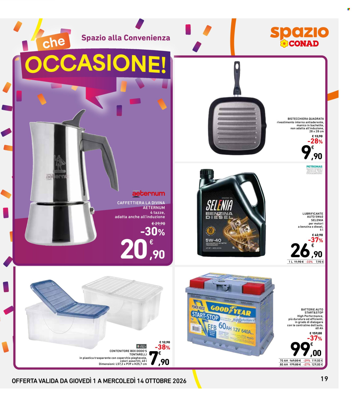 Volantino Spazio Conad - 1/10/2026 - 14/10/2026. Pagina 19
