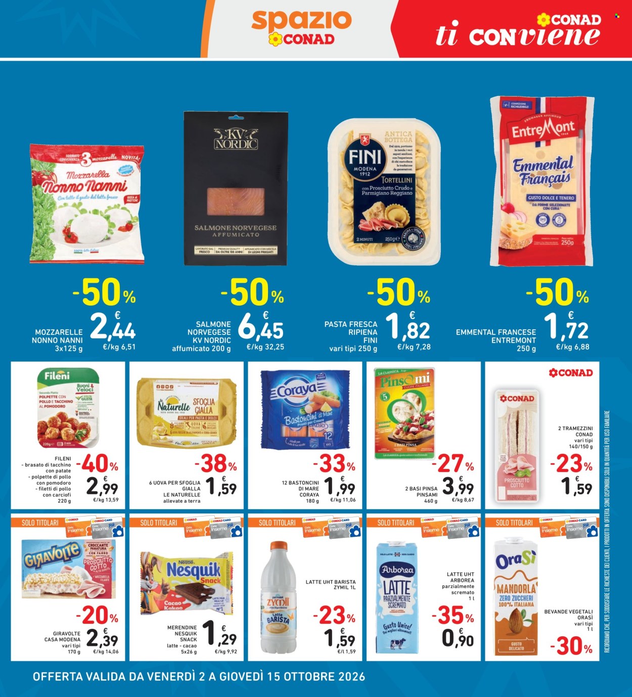 Volantino Spazio Conad - 2/10/2026 - 15/10/2026. Pagina 15