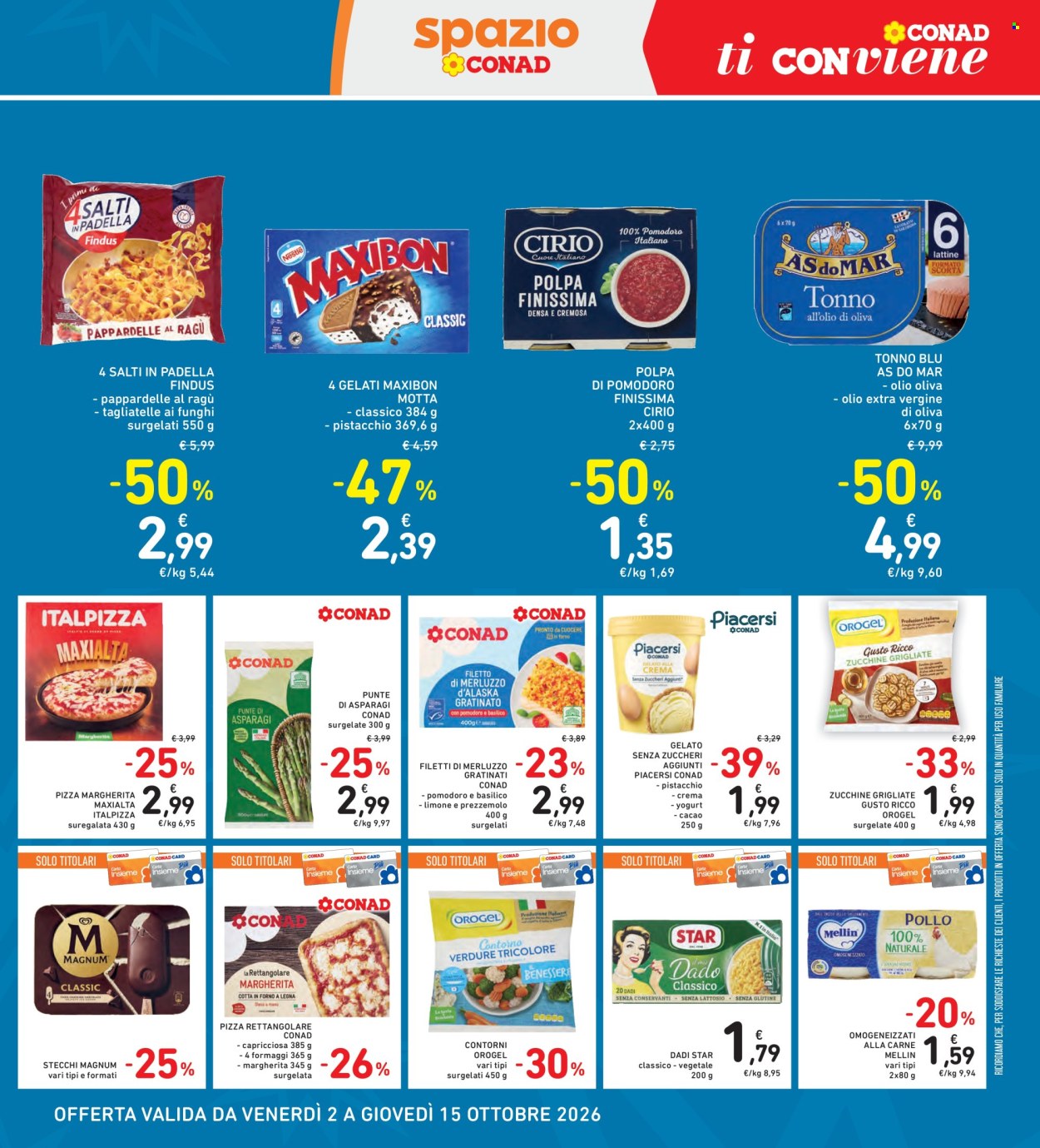 Leták Spazio Conad - 2.10.2026 - 15.10.2026. Strana 19