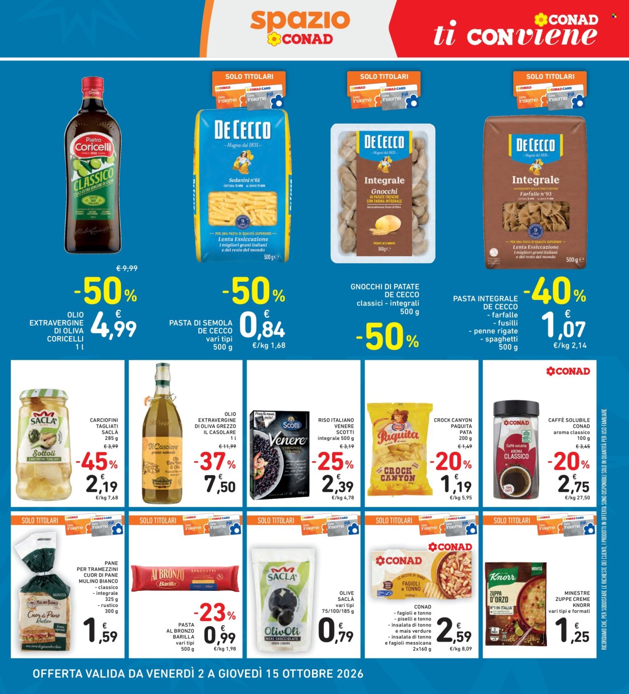 Leták Spazio Conad - 2.10.2026 - 15.10.2026. Strana 21