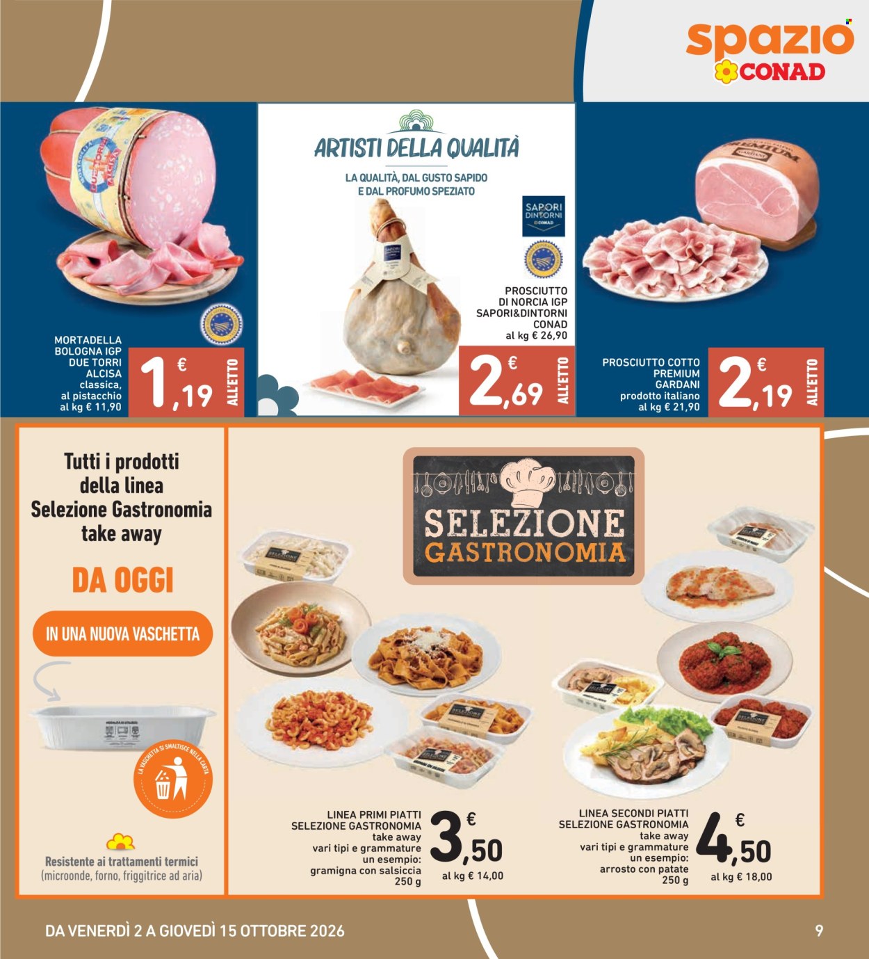 Leták Spazio Conad - 2.10.2026 - 15.10.2026. Strana 9