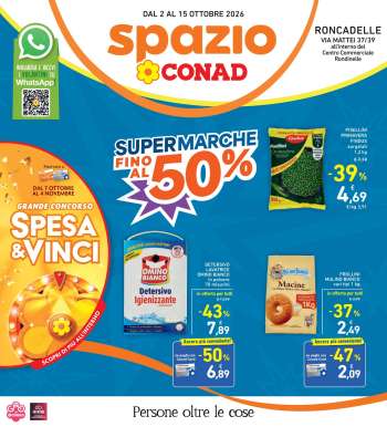 Volantino Spazio Conad - 2/10/2026 - 15/10/2026.