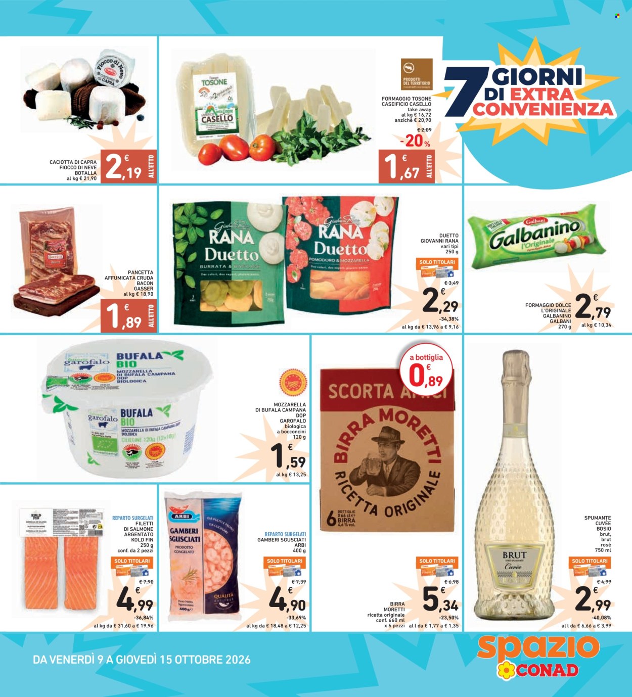 Leták Spazio Conad - 2.10.2026 - 15.10.2026. Strana 37