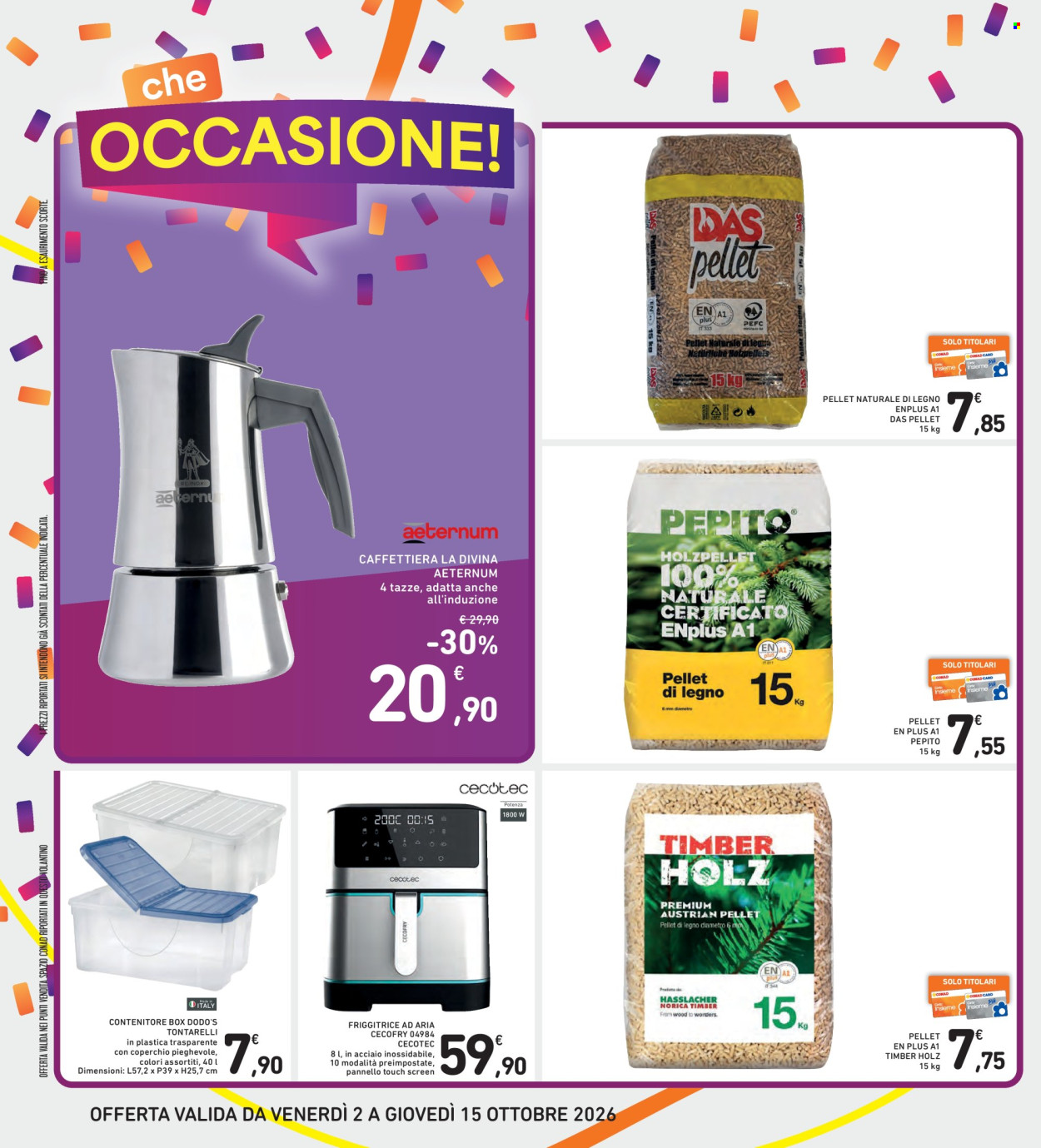 Leták Spazio Conad - 2.10.2026 - 15.10.2026. Strana 42