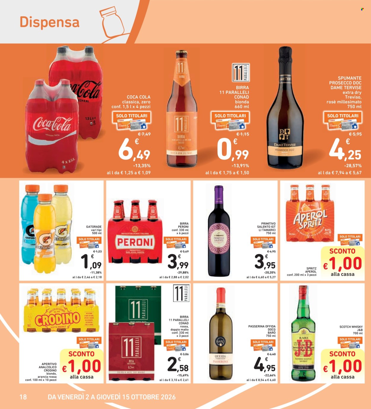 Leták Spazio Conad - 2.10.2026 - 15.10.2026. Strana 18