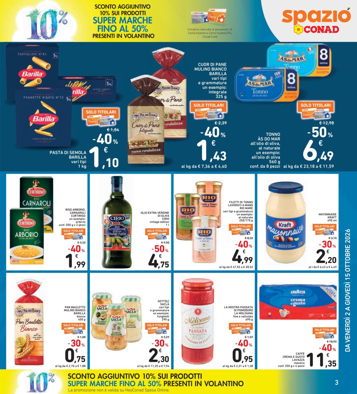 Volantino Spazio Conad - 2/10/2026 - 15/10/2026. Pagina 3