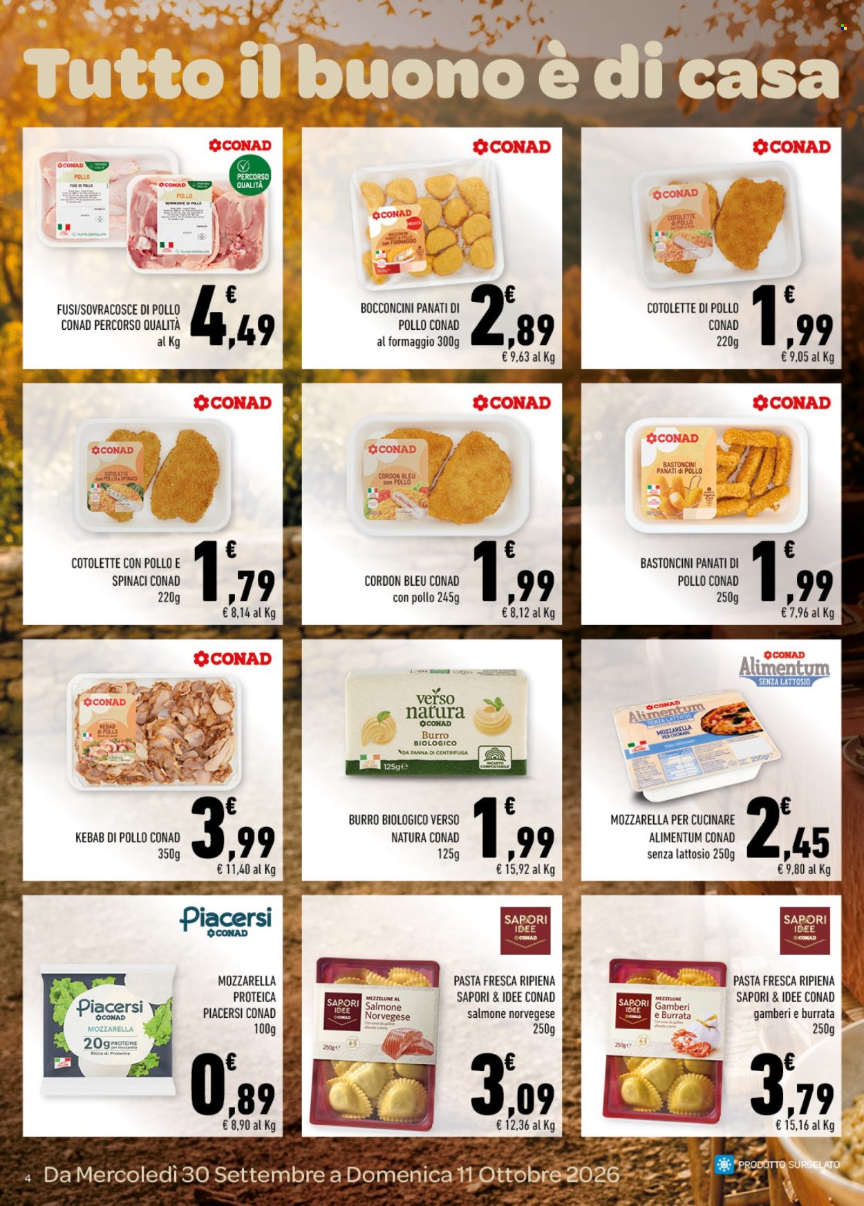 Volantino Conad - 30/9/2026 - 11/10/2026. Pagina 4