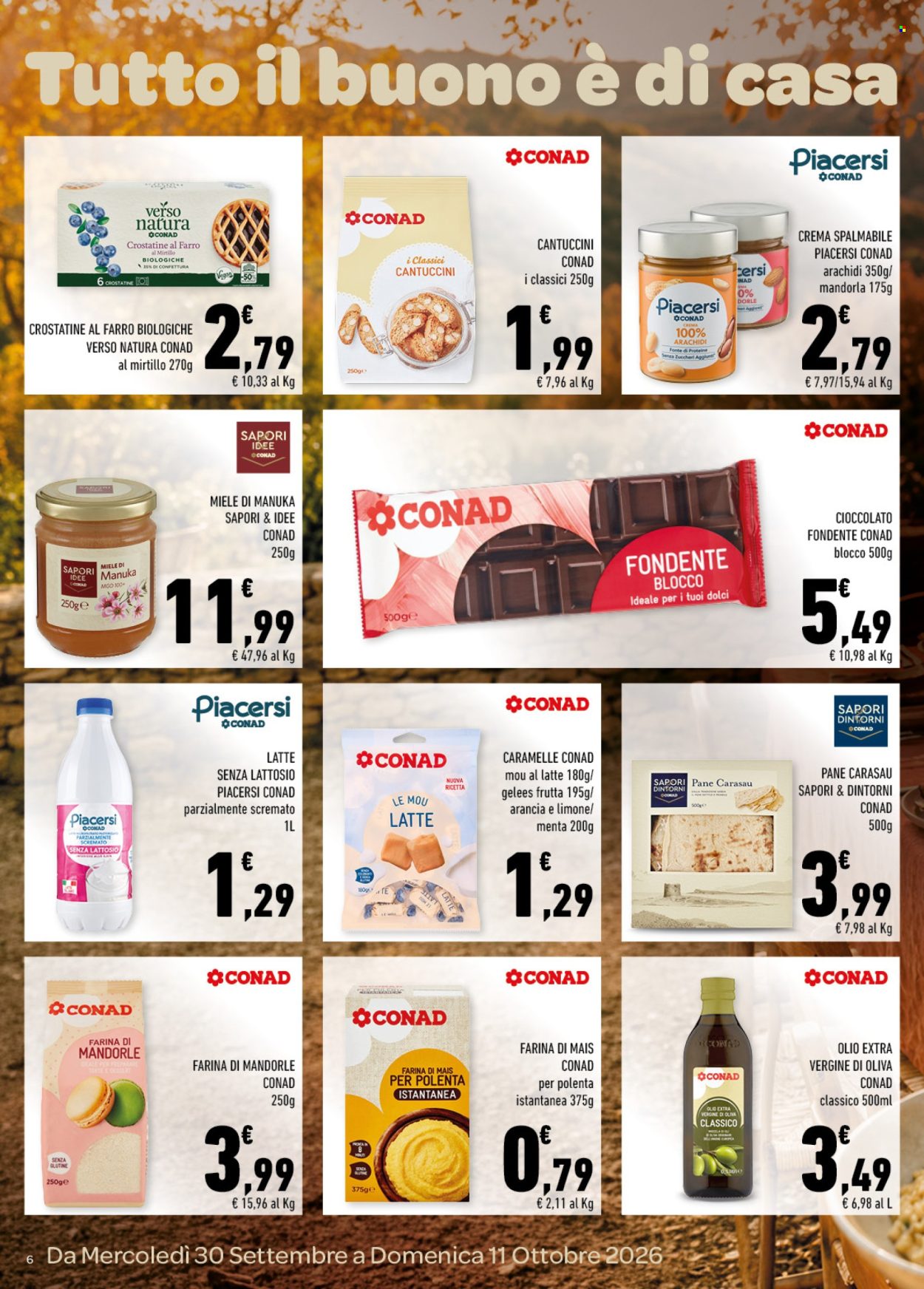 Volantino Conad - 30/9/2026 - 11/10/2026. Pagina 6