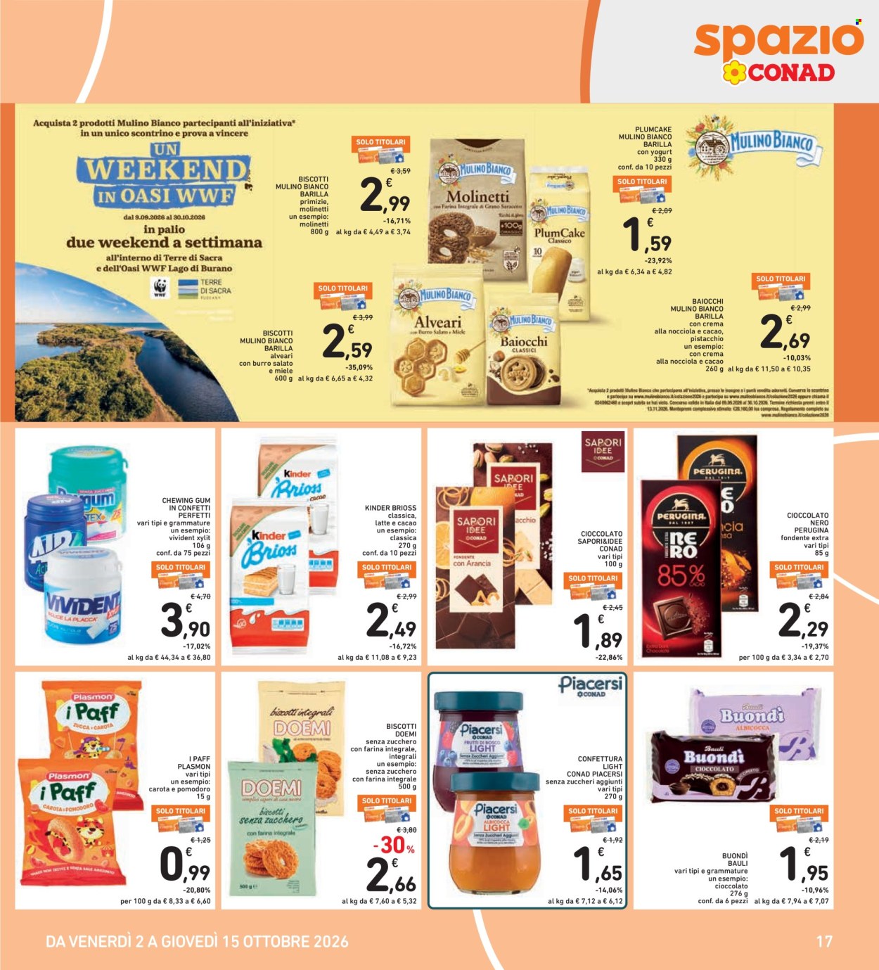 Volantino Spazio Conad - 2/10/2026 - 15/10/2026. Pagina 17