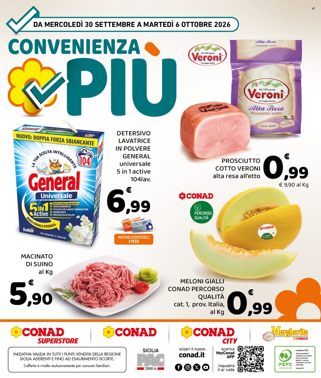Volantino Conad - 30/9/2026 - 6/10/2026. Pagina 8