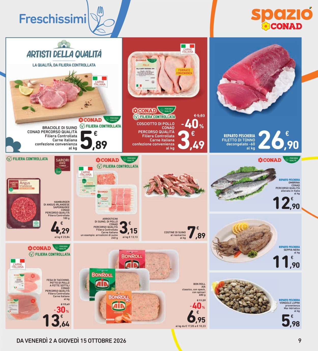 Volantino Spazio Conad - 2/10/2026 - 15/10/2026. Pagina 9