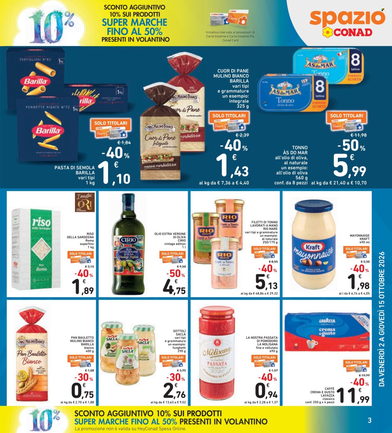 Volantino Spazio Conad - 2/10/2026 - 15/10/2026. Pagina 3