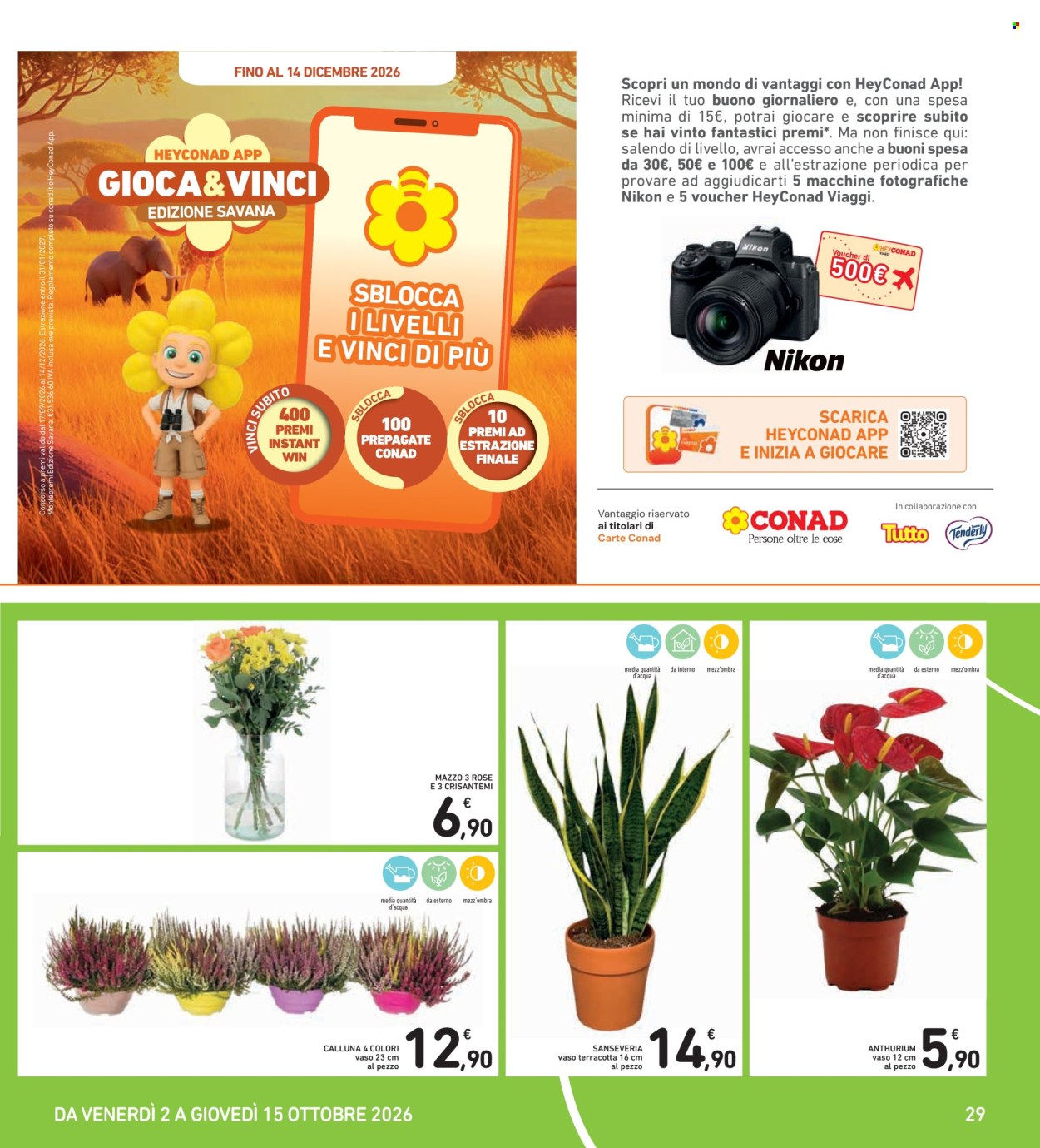 Leták Spazio Conad - 2.10.2026 - 15.10.2026. Strana 29