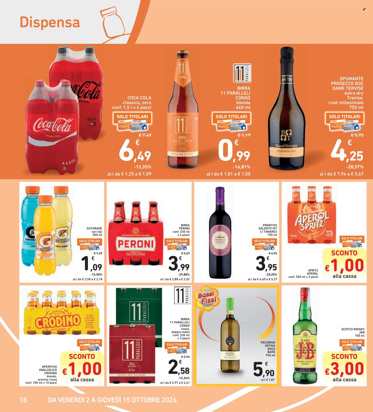 Volantino Spazio Conad - 2/10/2026 - 15/10/2026. Pagina 18