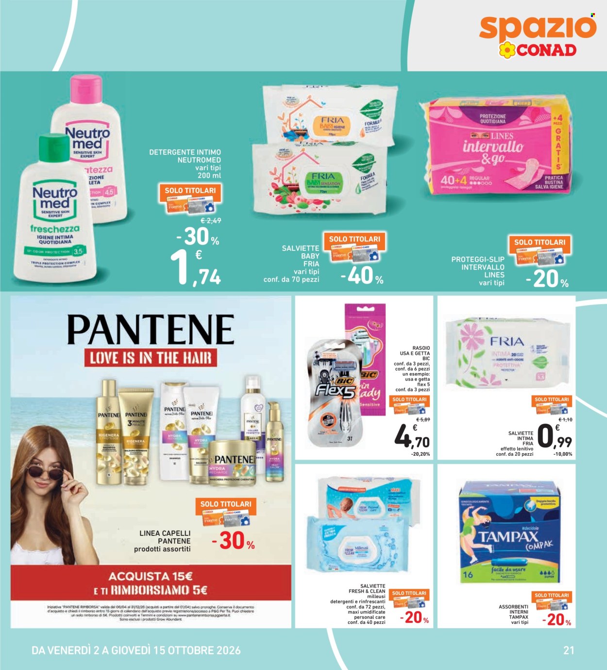 Volantino Spazio Conad - 2/10/2026 - 15/10/2026. Pagina 21