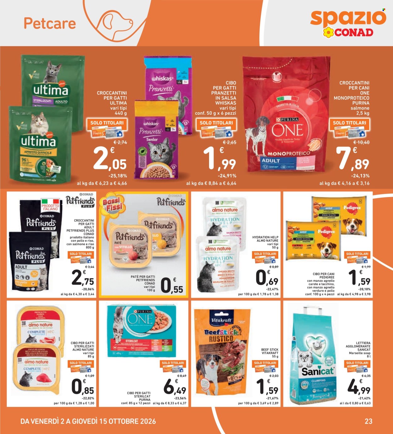 Volantino Spazio Conad - 2/10/2026 - 15/10/2026. Pagina 23
