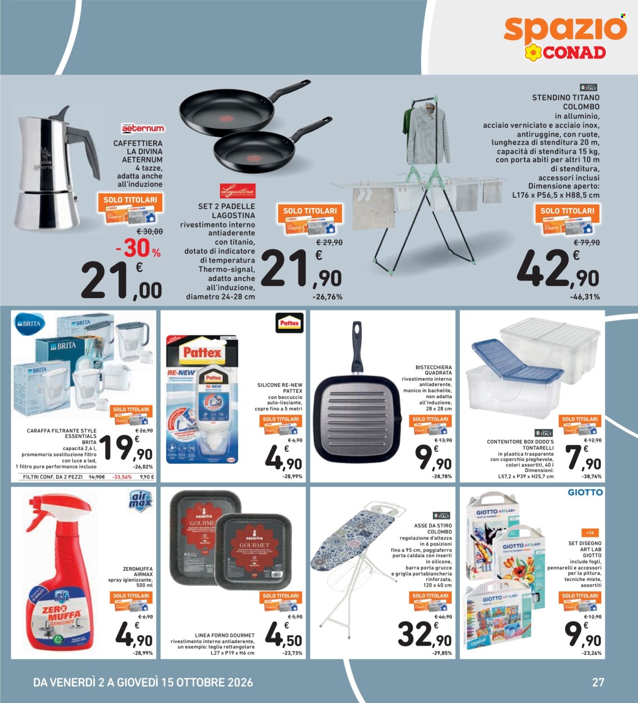 Volantino Spazio Conad - 2/10/2026 - 15/10/2026. Pagina 27