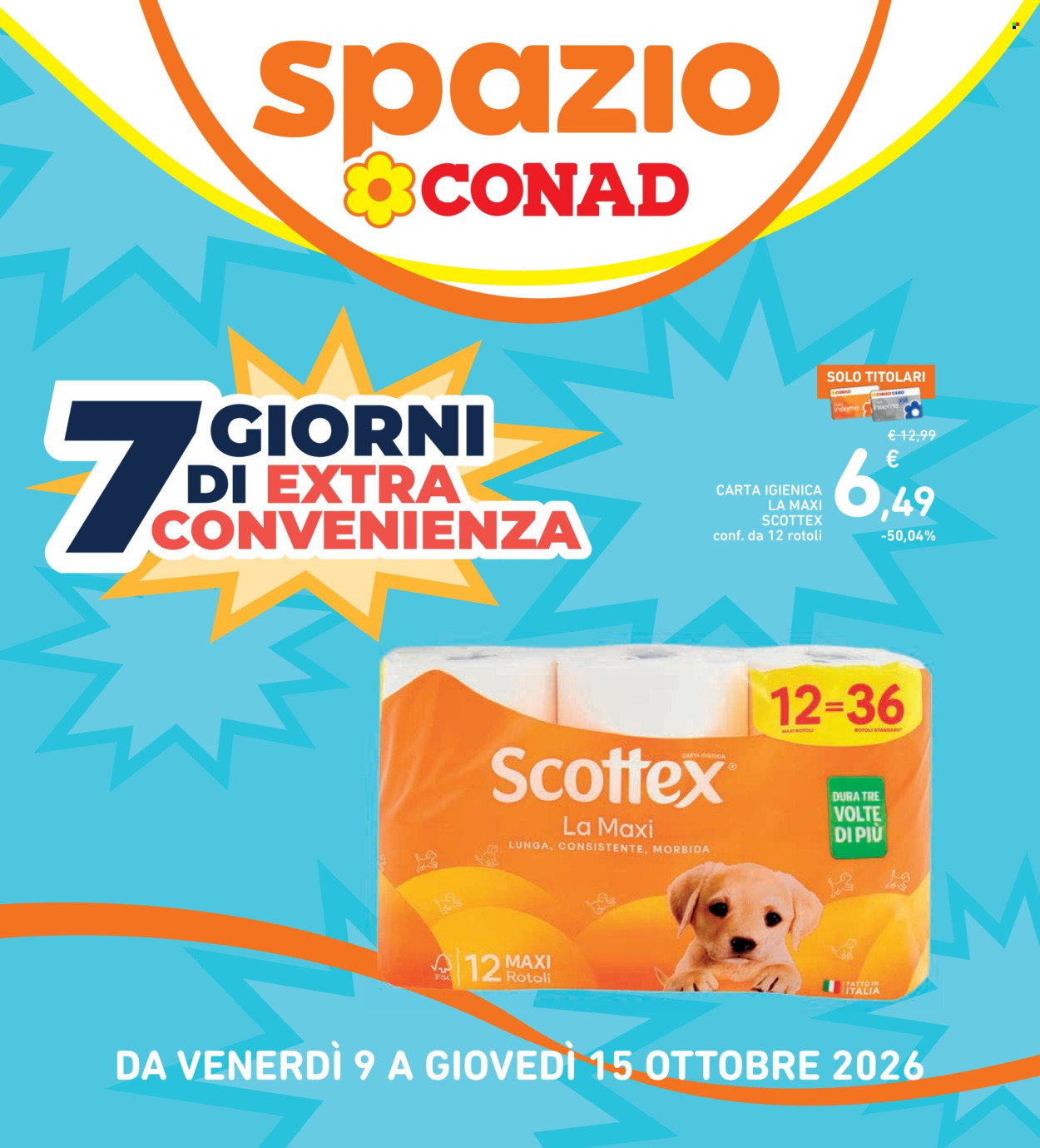 Volantino Spazio Conad - 2/10/2026 - 15/10/2026. Pagina 35