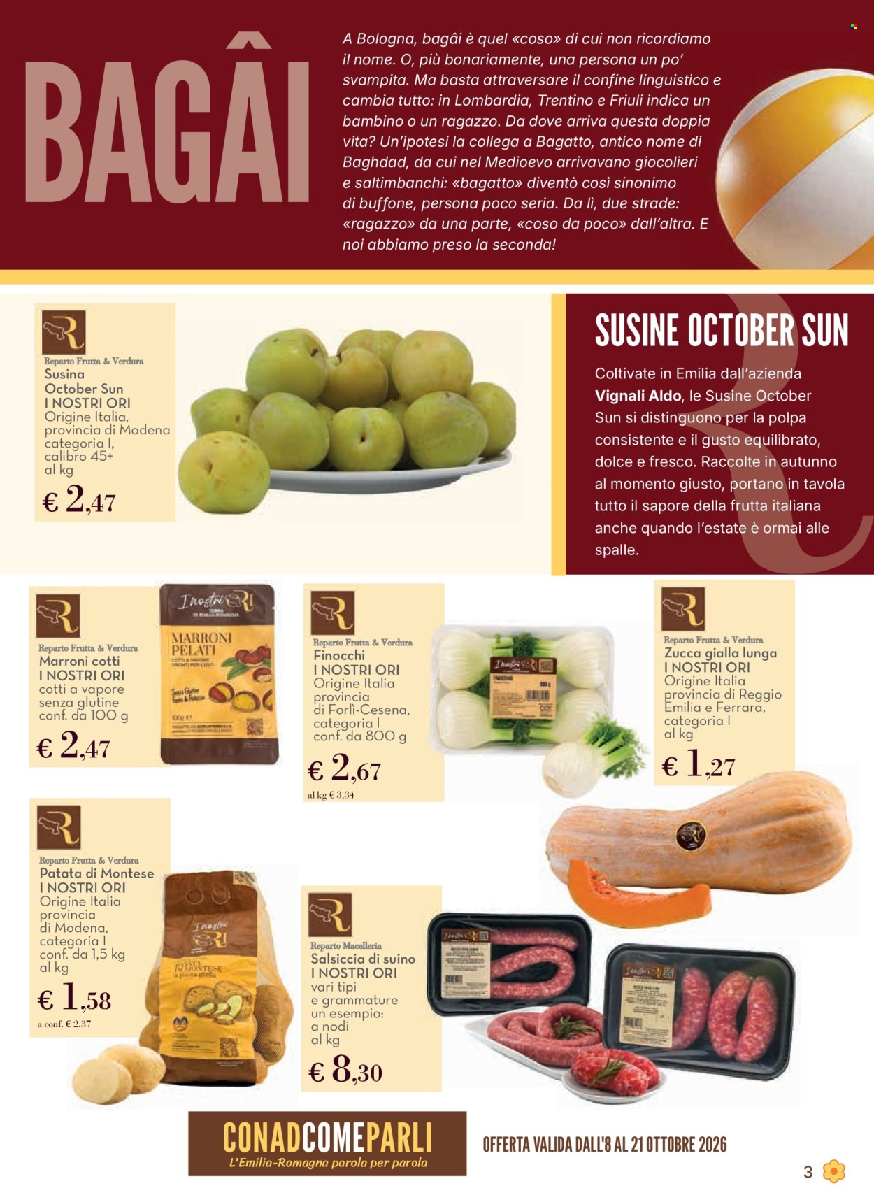 Volantino Conad - 8/10/2026 - 21/10/2026. Pagina 3