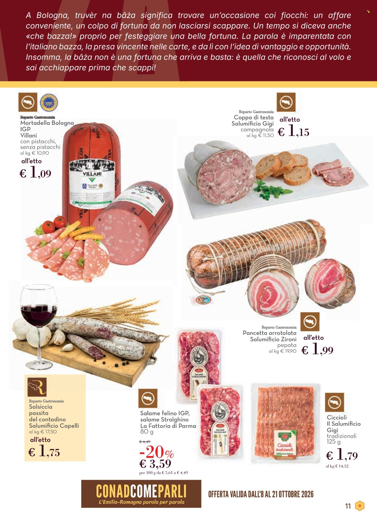 Volantino Conad - 8/10/2026 - 21/10/2026. Pagina 11