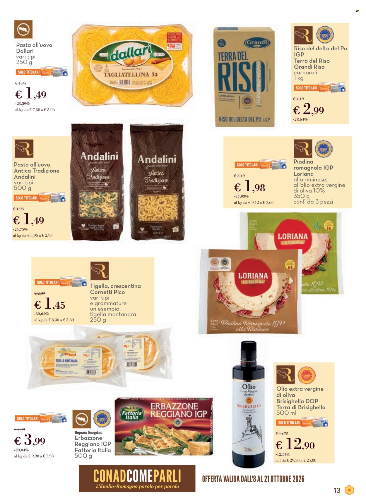 Volantino Conad - 8/10/2026 - 21/10/2026. Pagina 13