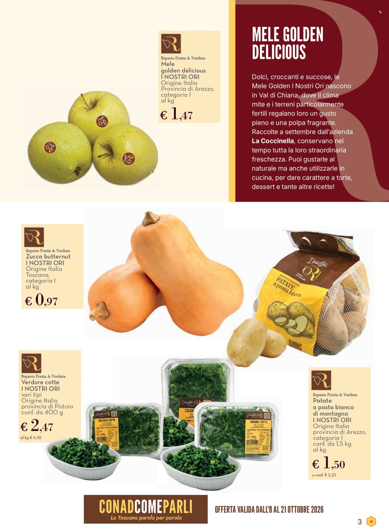 Volantino Conad - 8/10/2026 - 21/10/2026. Pagina 3