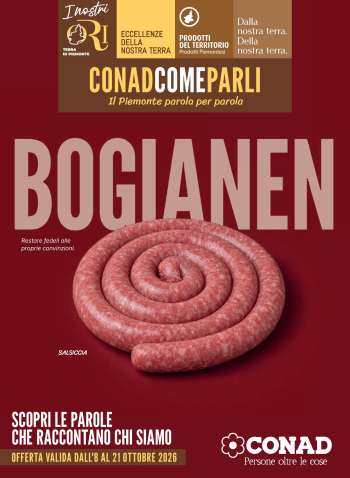 Volantino Conad - 8/10/2026 - 21/10/2026.