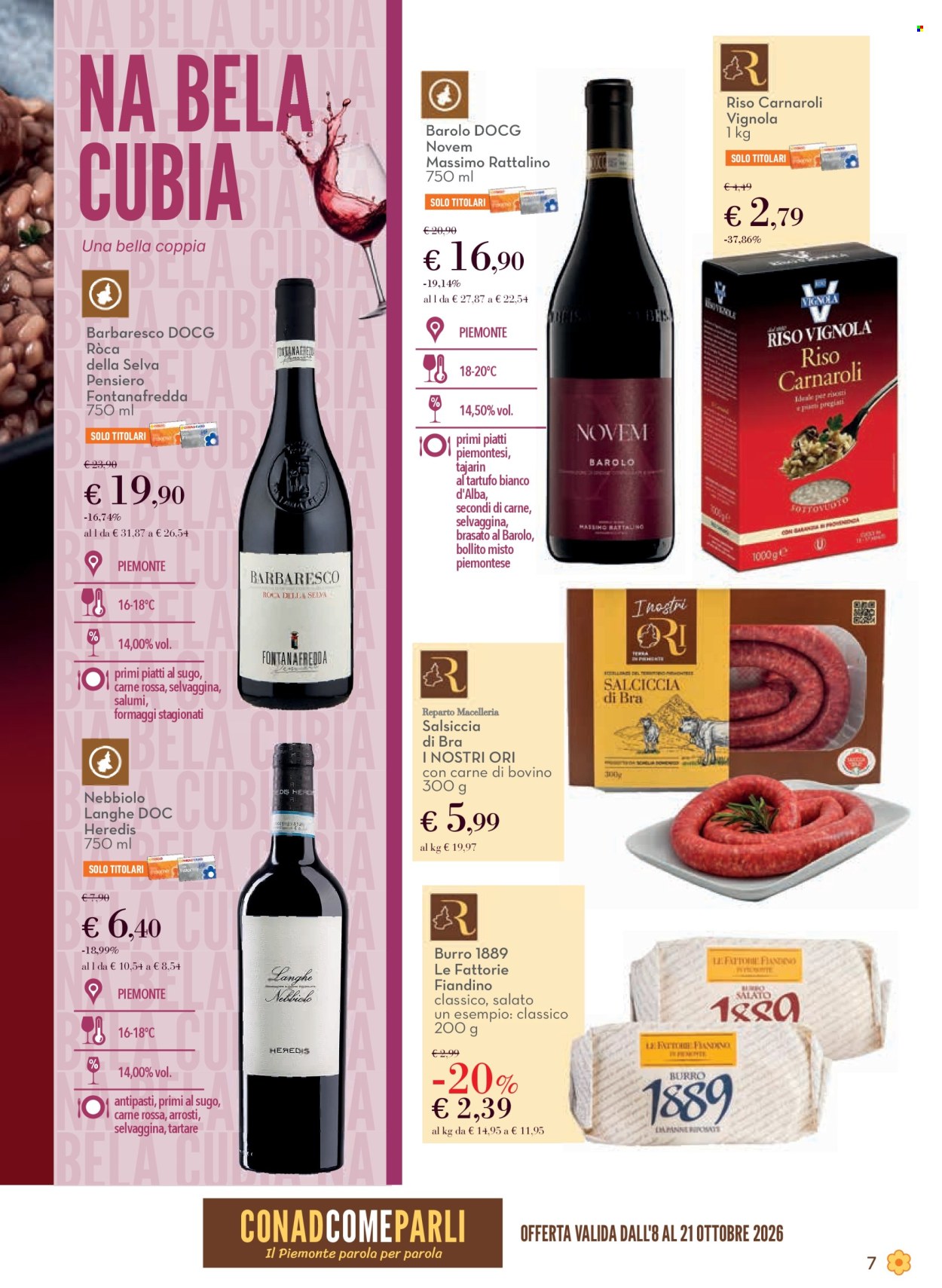 Volantino Conad - 8/10/2026 - 21/10/2026. Pagina 7