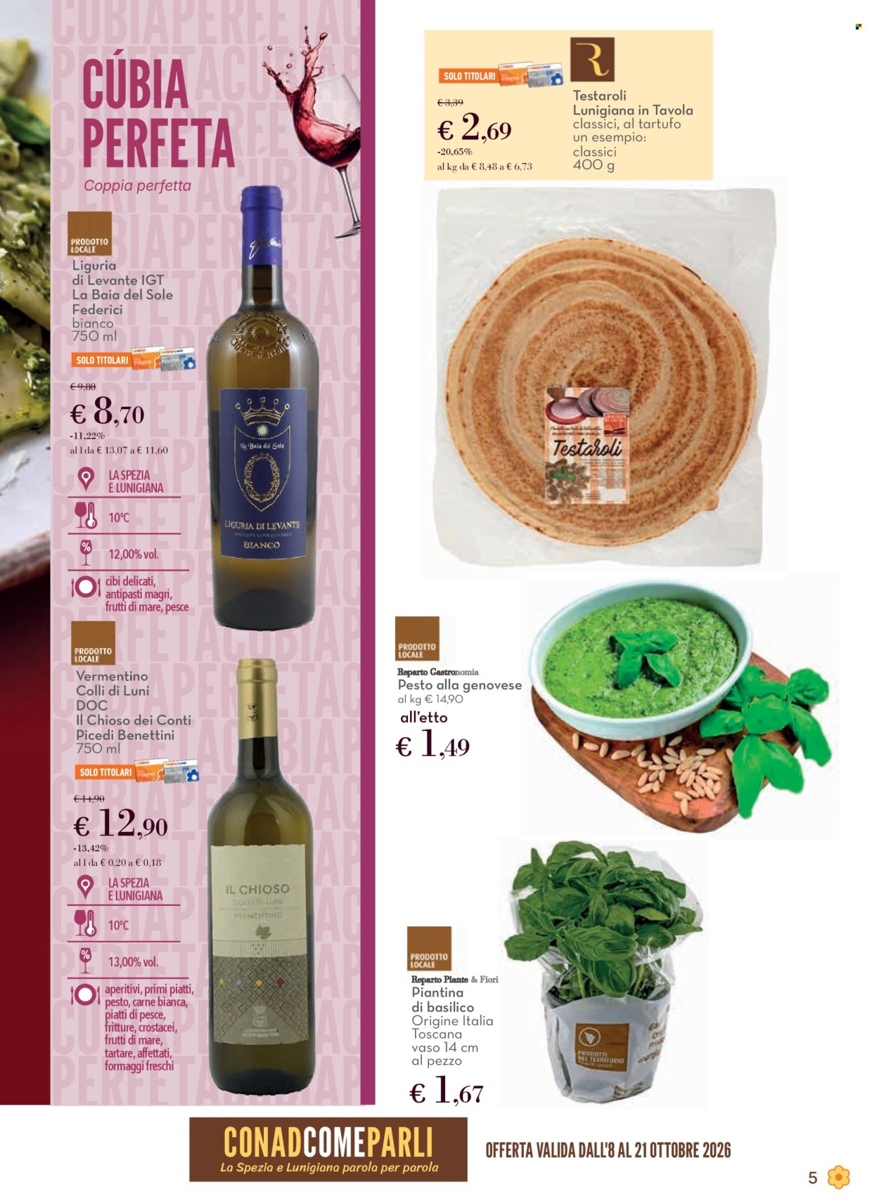 Volantino Conad - 8/10/2026 - 21/10/2026. Pagina 5