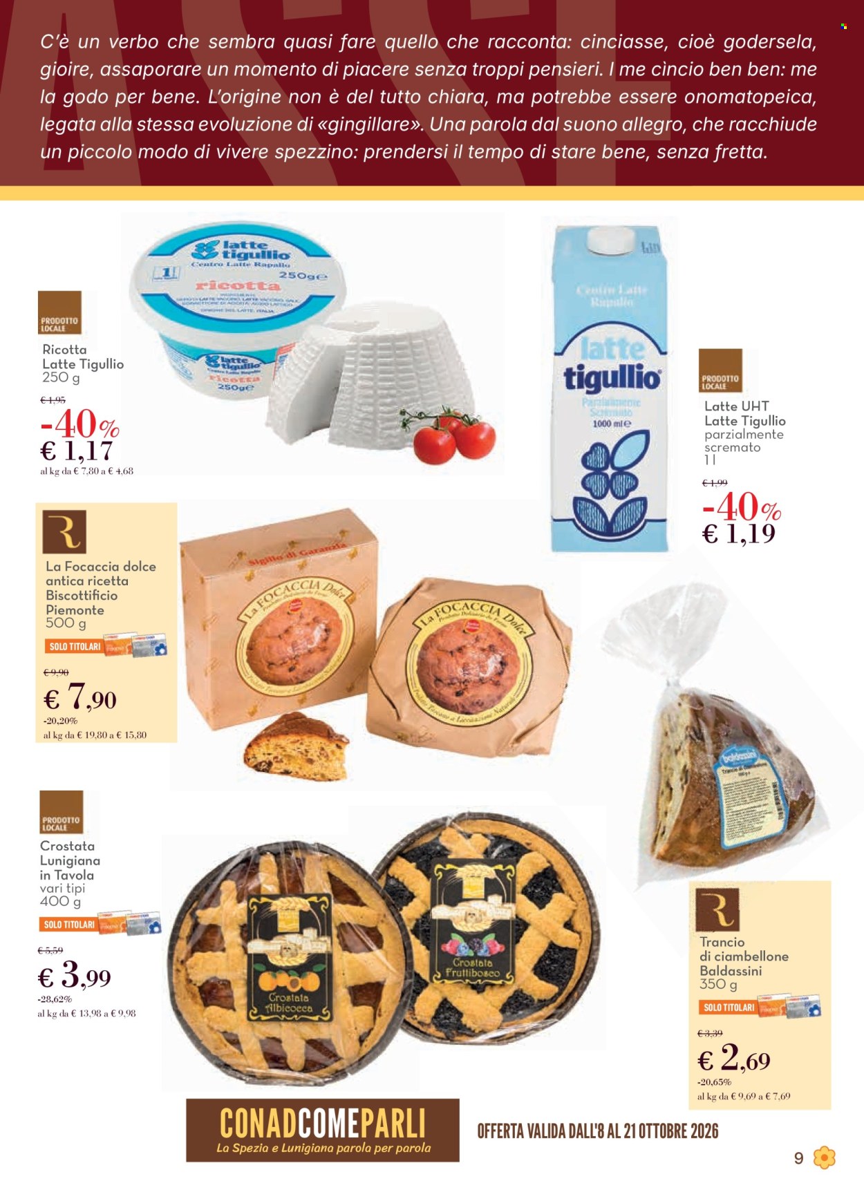 Volantino Conad - 8/10/2026 - 21/10/2026. Pagina 9