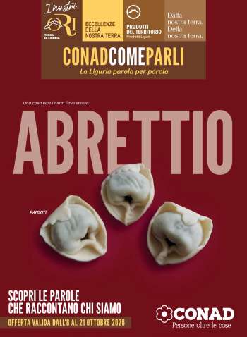 Volantino Conad - 8/10/2026 - 21/10/2026.