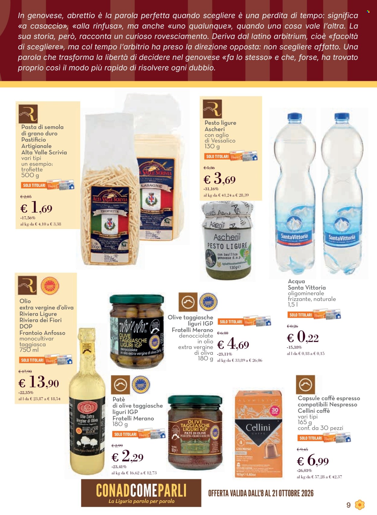 Volantino Conad - 8/10/2026 - 21/10/2026. Pagina 9