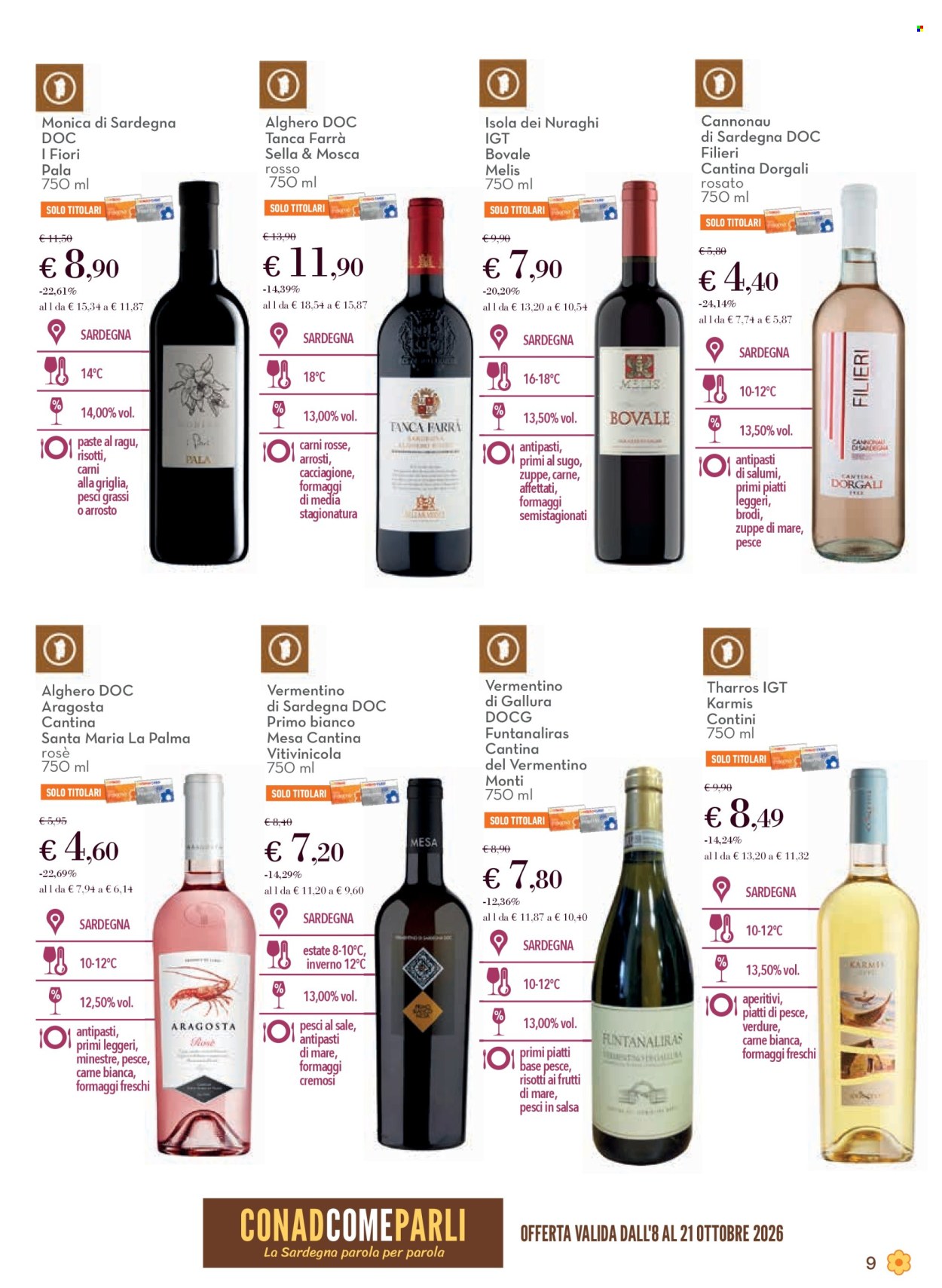 Volantino Conad - 8/10/2026 - 21/10/2026. Pagina 9
