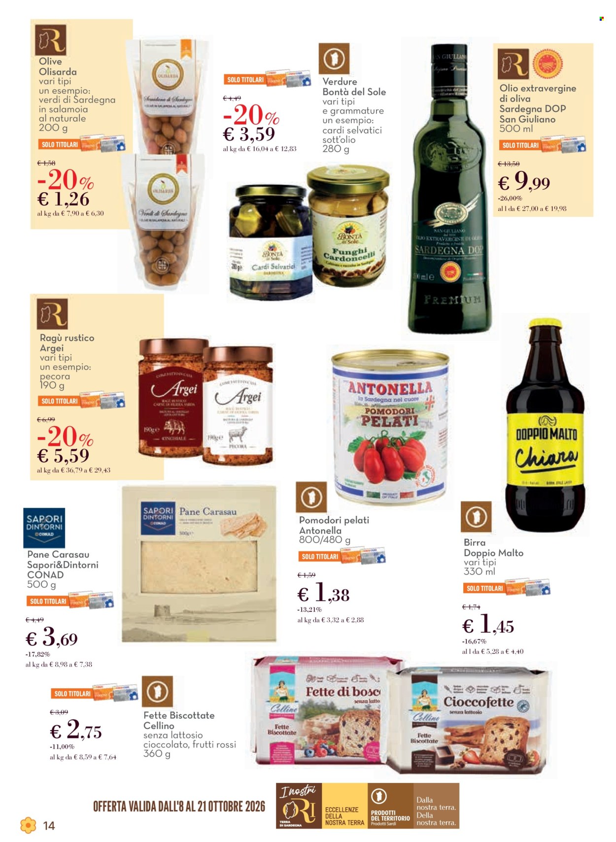 Volantino Conad - 8/10/2026 - 21/10/2026. Pagina 14