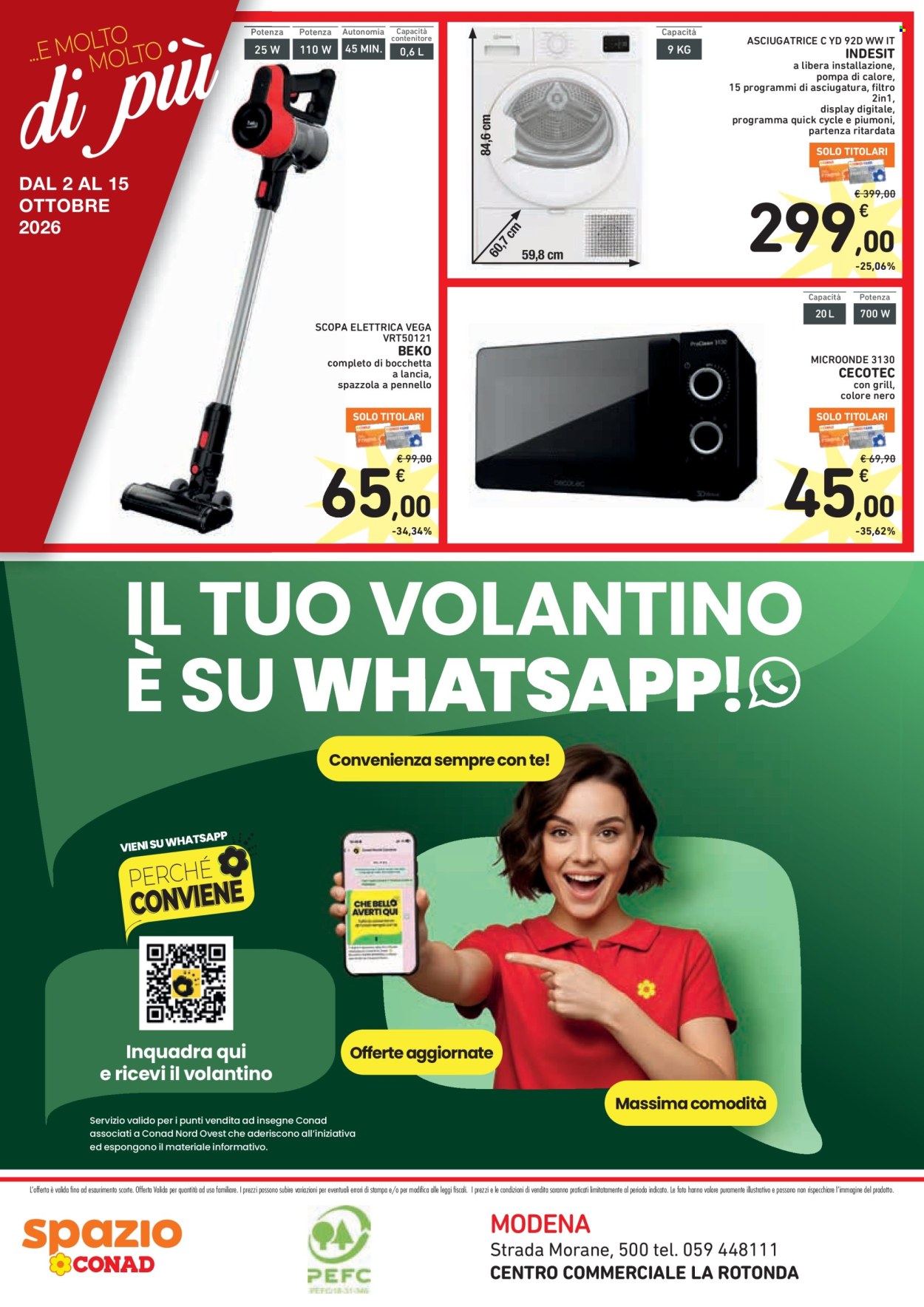 Volantino Spazio Conad - 2/10/2026 - 15/10/2026. Pagina 4