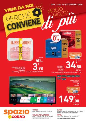 Volantino Spazio Conad - 2/10/2026 - 15/10/2026.