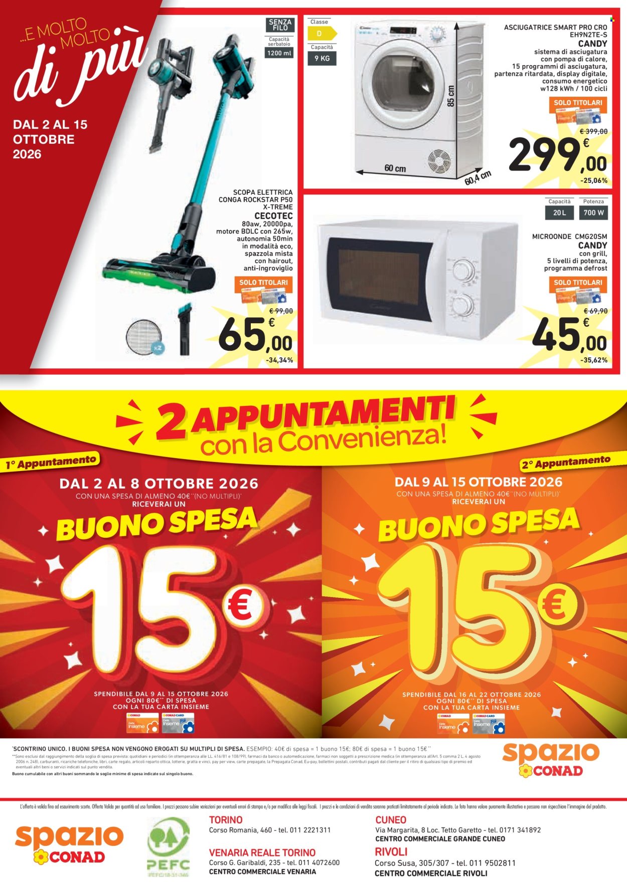 Volantino Spazio Conad - 2/10/2026 - 15/10/2026. Pagina 4