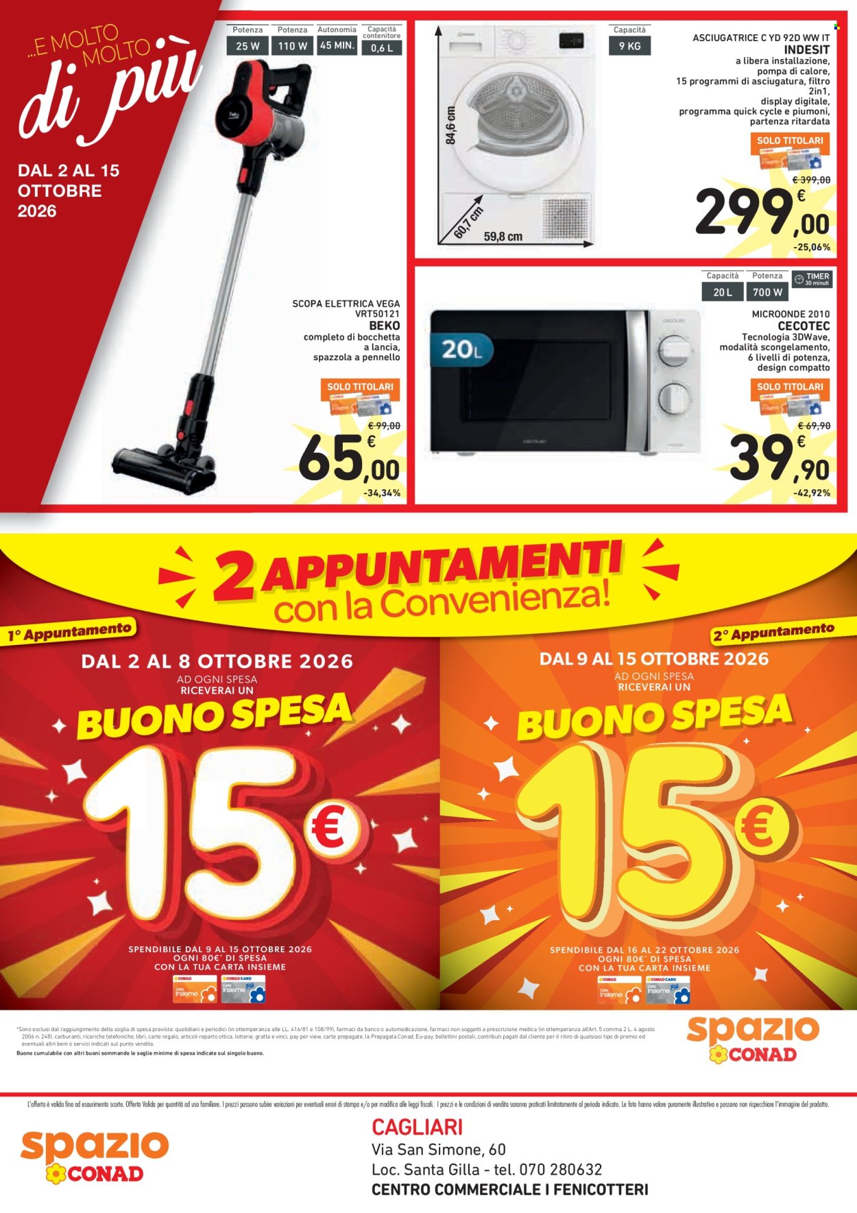 Volantino Spazio Conad - 2/10/2026 - 15/10/2026. Pagina 4