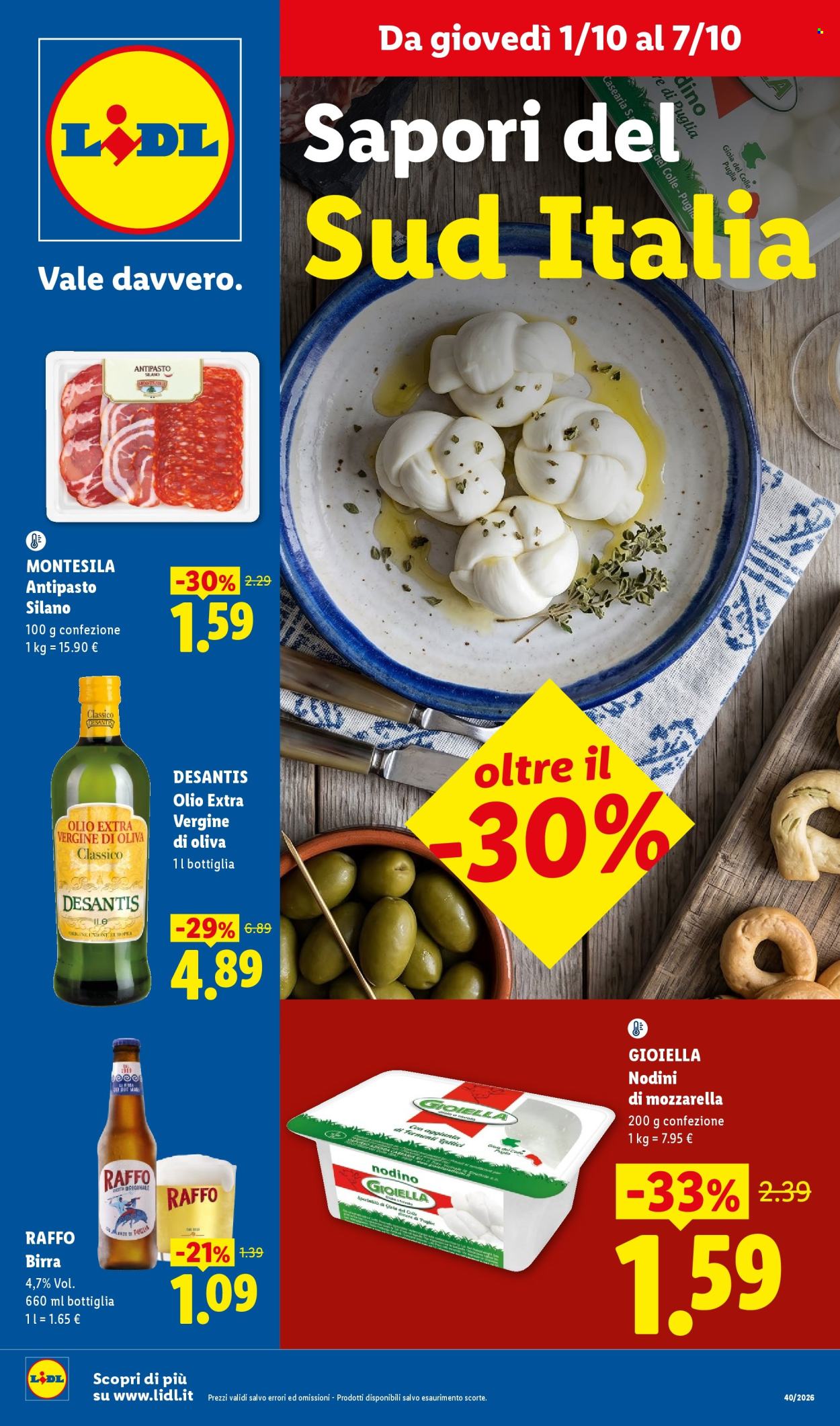 Volantino Lidl - 1/10/2026 - 7/10/2026. Pagina 1