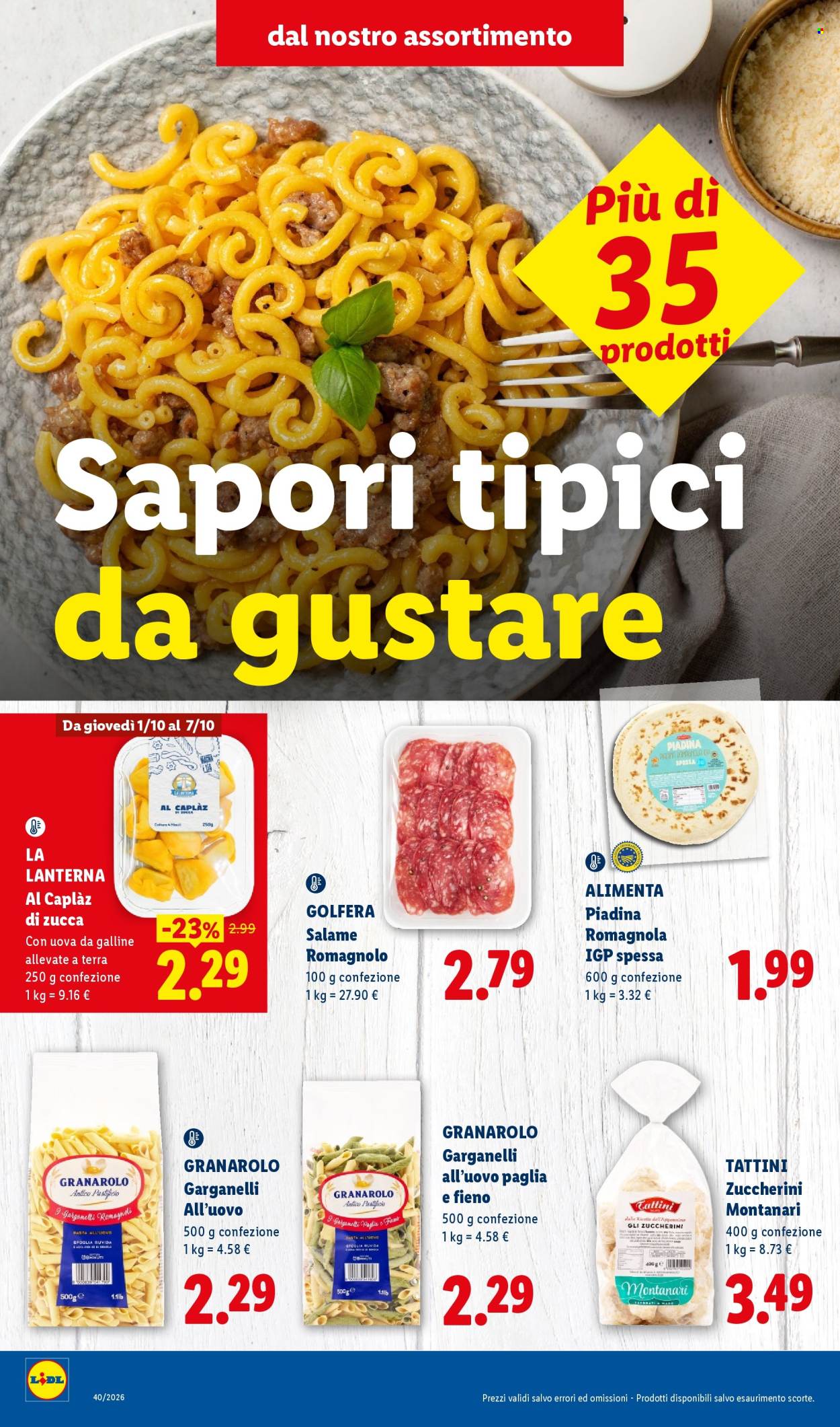 Volantino Lidl - 1/10/2026 - 7/10/2026. Pagina 2