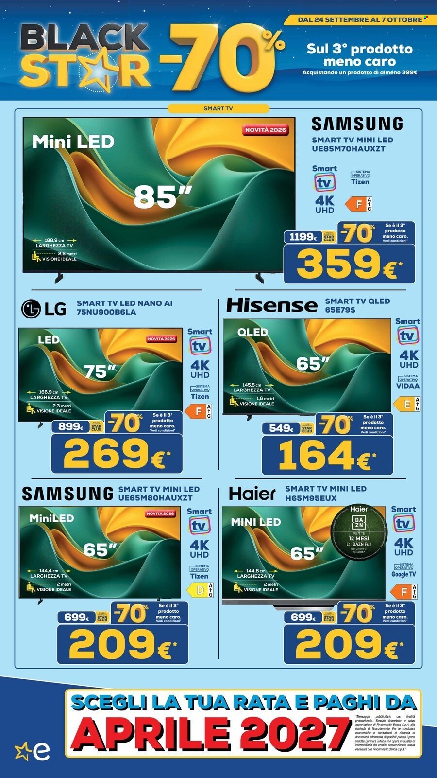 Volantino Euronics - 24/9/2026 - 7/10/2026. Pagina 2