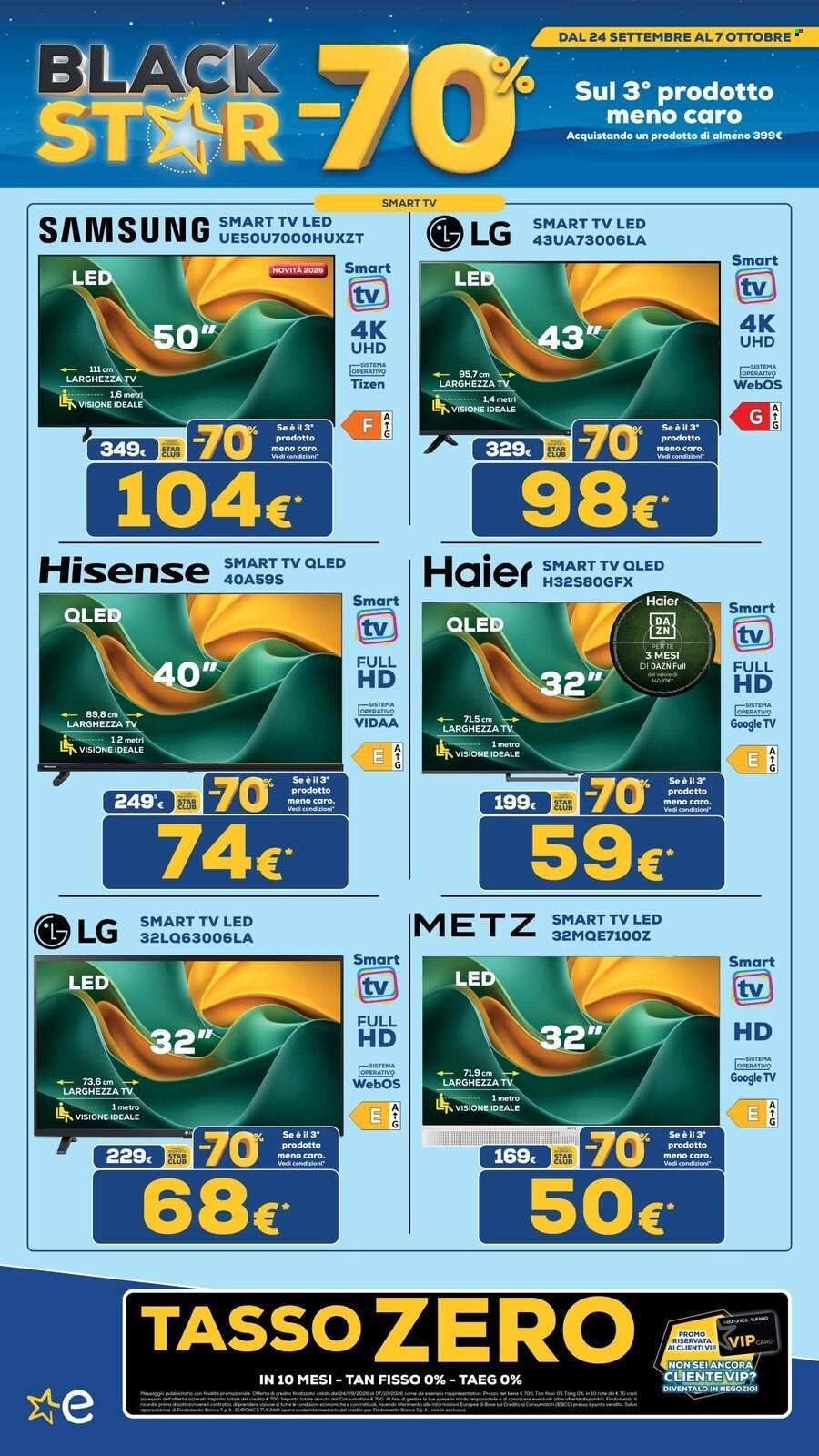 Volantino Euronics - 24/9/2026 - 7/10/2026. Pagina 4