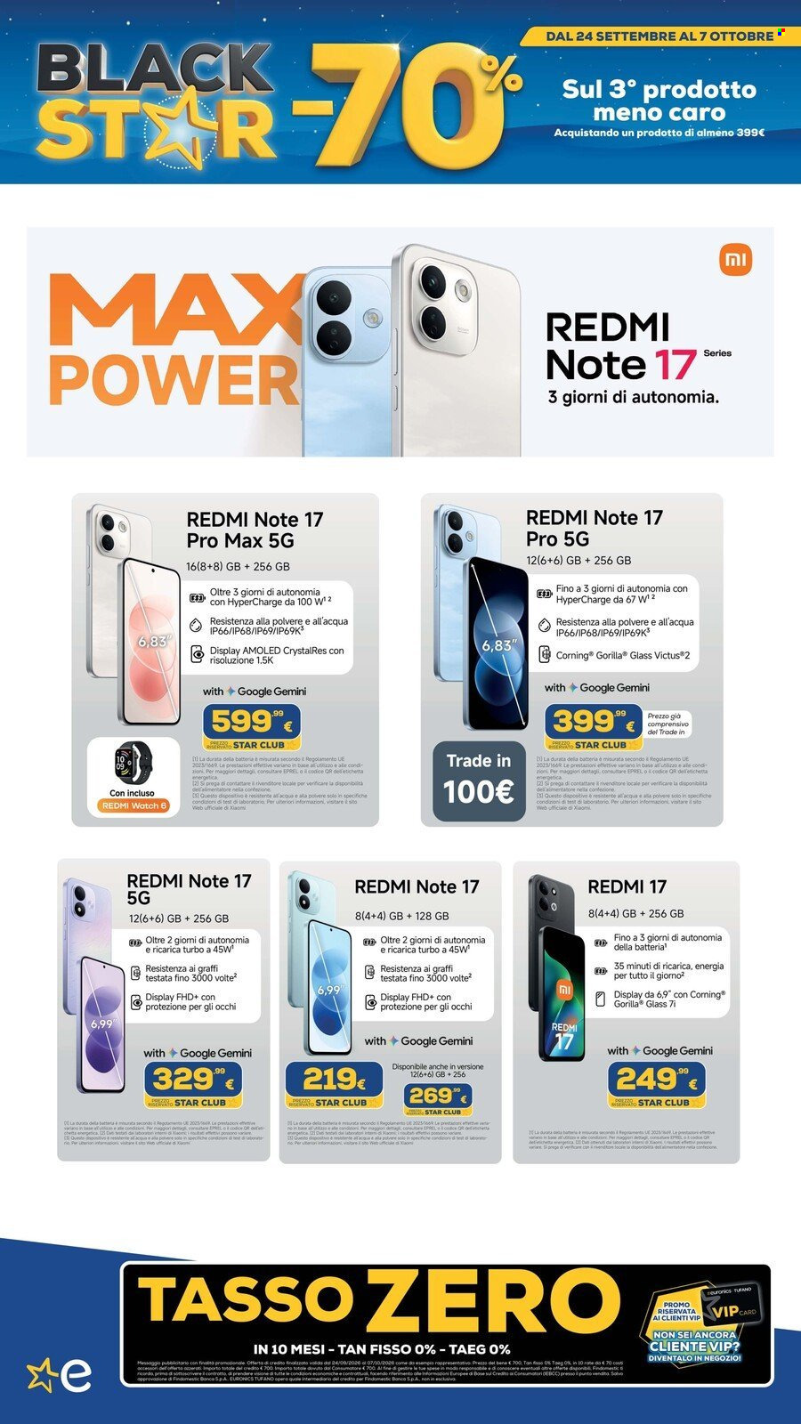 Volantino Euronics - 24/9/2026 - 7/10/2026. Pagina 8